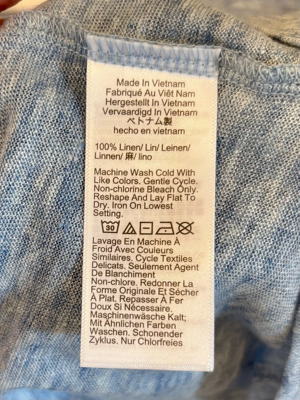 J. Crew NWOT Linen Tee - Picture 7 of 7